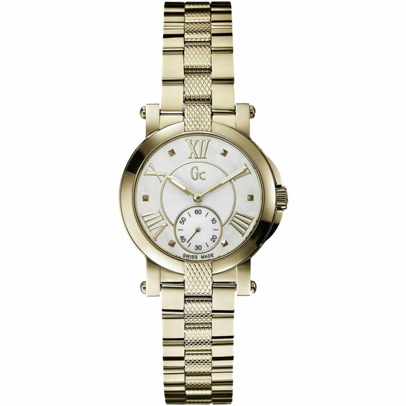 Guess Collection GC Women\'s Demoiselle Gold With Mother-of-Pearl Dial 32mm Watch main image 7